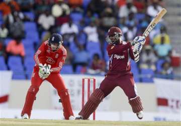 windies tops england by 5 wickets wins t20 series