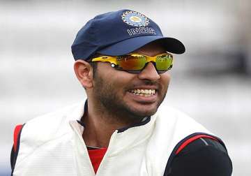 yuvraj s brutal 123 helps india a to 312/4 vs windies a