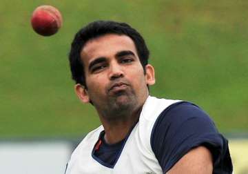 zaheer needs more time to attain full fitness