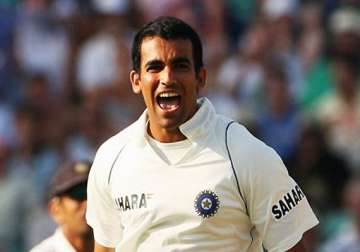 zaheer prepared and raring to go at aussies