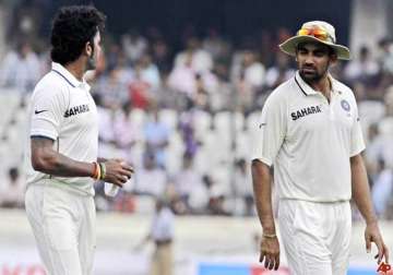 zaheer sreesanth out of west indies test series