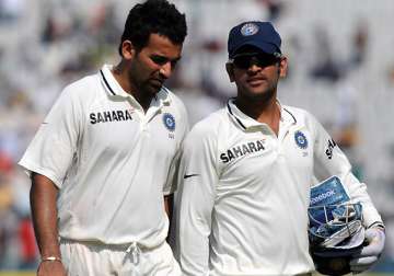 zaheer is sachin of our bowling unit dhoni