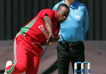 zimbabwe s utseya reported for a suspected bowling action