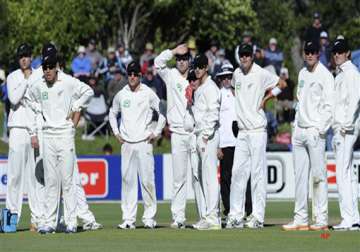 1st test between nz and safrica ends in draw