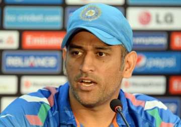 pitch not ideal for hitting practice ahead of wt20 ms dhoni