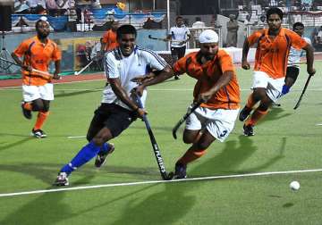 hockey indian oil air india enter final