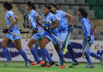 indian women beat poland to win hockey world league round 2