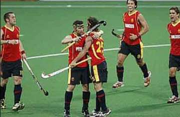 world cup hockey spain beats s. africa 4 2