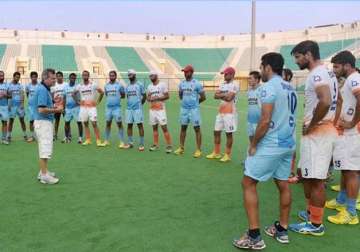 hockey world league india aspire for good show against australia