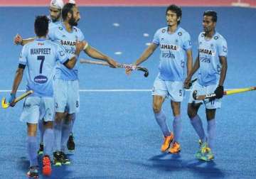india hockey team takes on france in euro tour