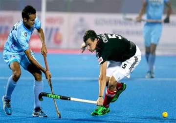 india lose 0 1 to germany in champions trophy
