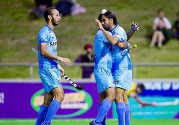 azlan shah cup raghunath salvage 2 2 draw for india against korea