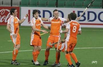 hockey wc netherlands beat spirited nz 3 1