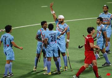 india finish league engagements with 4 2 win over poland