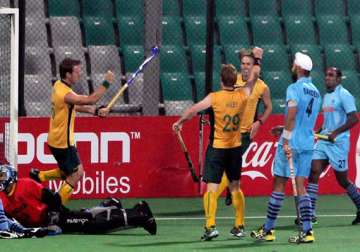 misfiring india lose second hockey test against spain