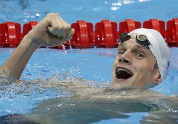 agnel wins 200 metre freestyle gold to claim olympic world double