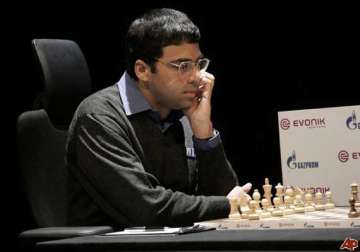 anand in command and a likely contender for carlsen