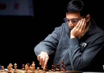 anand inches closer to title after draw with kramnik