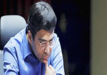 anand draws with aronian