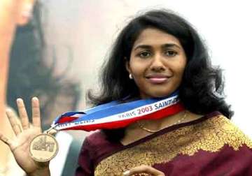after 9 years anju gets justice becomes first indian track athlete to win a gold