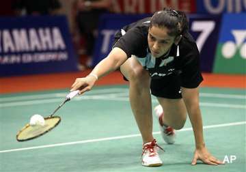 badminton saina loses to schenk in indonesia open semifinal