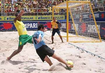 beach football set to launch in india