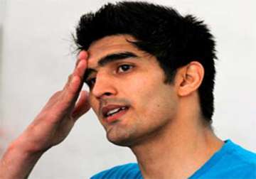 boxer vijender to be interrogated partner ram singh expelled from nis camp