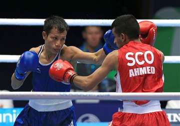 cwg 2014 devendro enters final of lightfly weight category