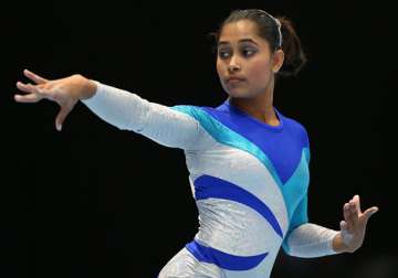 cwg 2014 dipa first indian woman to clinch gymnastics medal