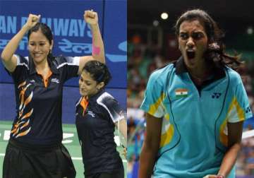 cwg 2014 kashyap jwala ashwini reach final sindhu takes bronze