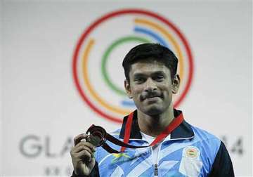 cwg 2014 omkar otari claims india s sixth weightlifting medal in glasgow games