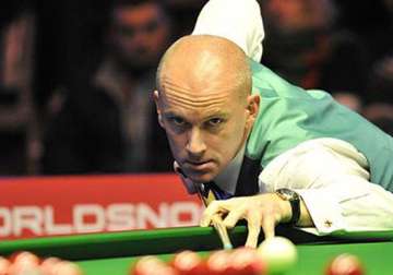 defending champion ebdon higgins ousted from snooker china open