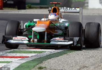 di resta earns four points for force india