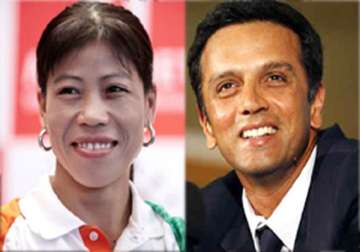 dravid mary kom to get padma bhushan