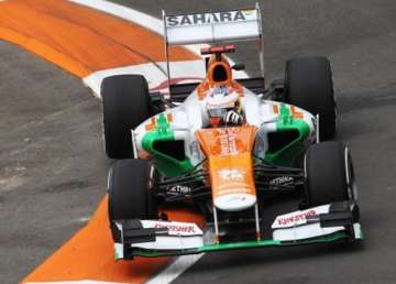 force india drivers deliver season s best finish