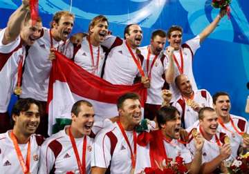 hungary aiming for 4th straight water polo gold