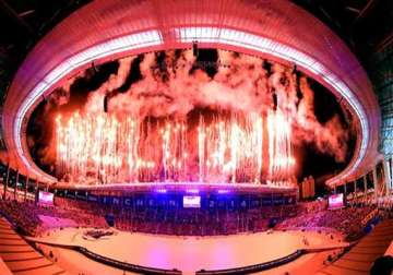 asian games dazzling opening ceremony kicks off 17th asiad