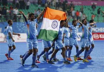 asian games spirited india win historic gold qualify for rio olympics