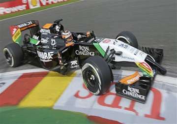 expect force india to be competitive hulkenberg