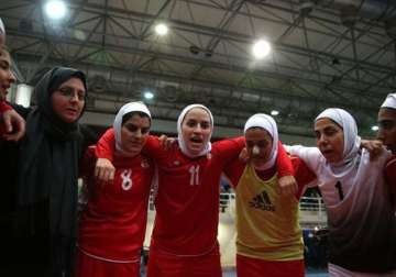 8 members of iran women s football team are actually men