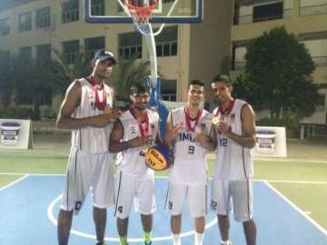 india win 3x3 south asian basketball qualifying gold
