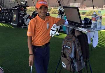 haryana boy shubham jaglan wins junior world golf title