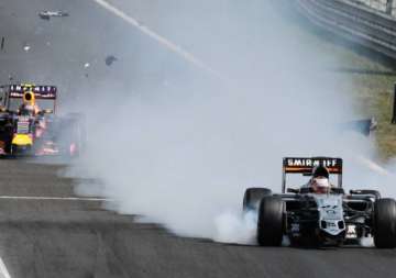 force india retire both cars at hungarian grand prix