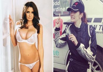 peta todd stunning model who turned professional driver
