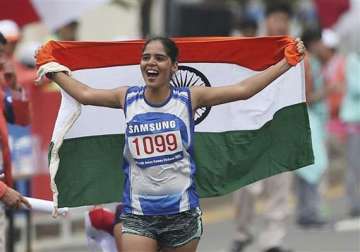 asian games khushbir kaur gets silver in 20km race walk with new national record