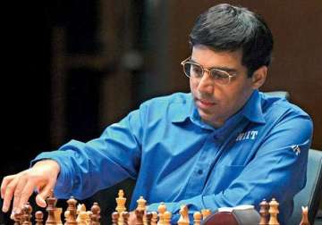 viswanathan anand outplays vachier lagrave jumps to joint 2nd spot
