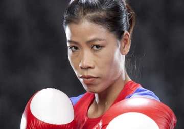 missed glasgow but ready for asian games mary kom