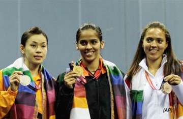 saina wins india s 38th cwg gold india finish second in medal tally