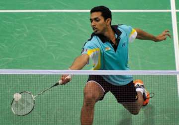 prannoy upsets top seed jorgensen kashyap loses in india open