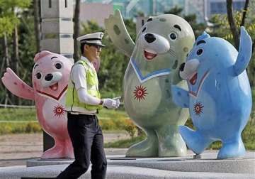 asian games prepares for opening ceremony